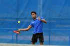 Men's Tennis vs Stonehill  Wheaton College Men's Tennis vs Stonehill College. - Photo by: KEITH NORDSTROM : Wheaton, Tennis